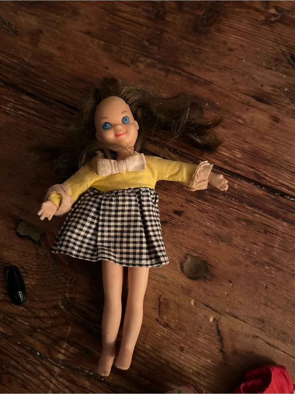 Vintage Tutti Doll with outfits and shoes